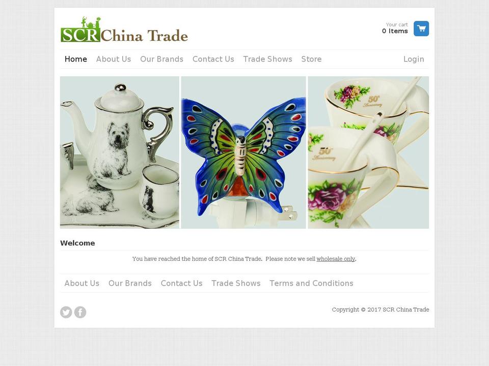 scrchina.com shopify website screenshot