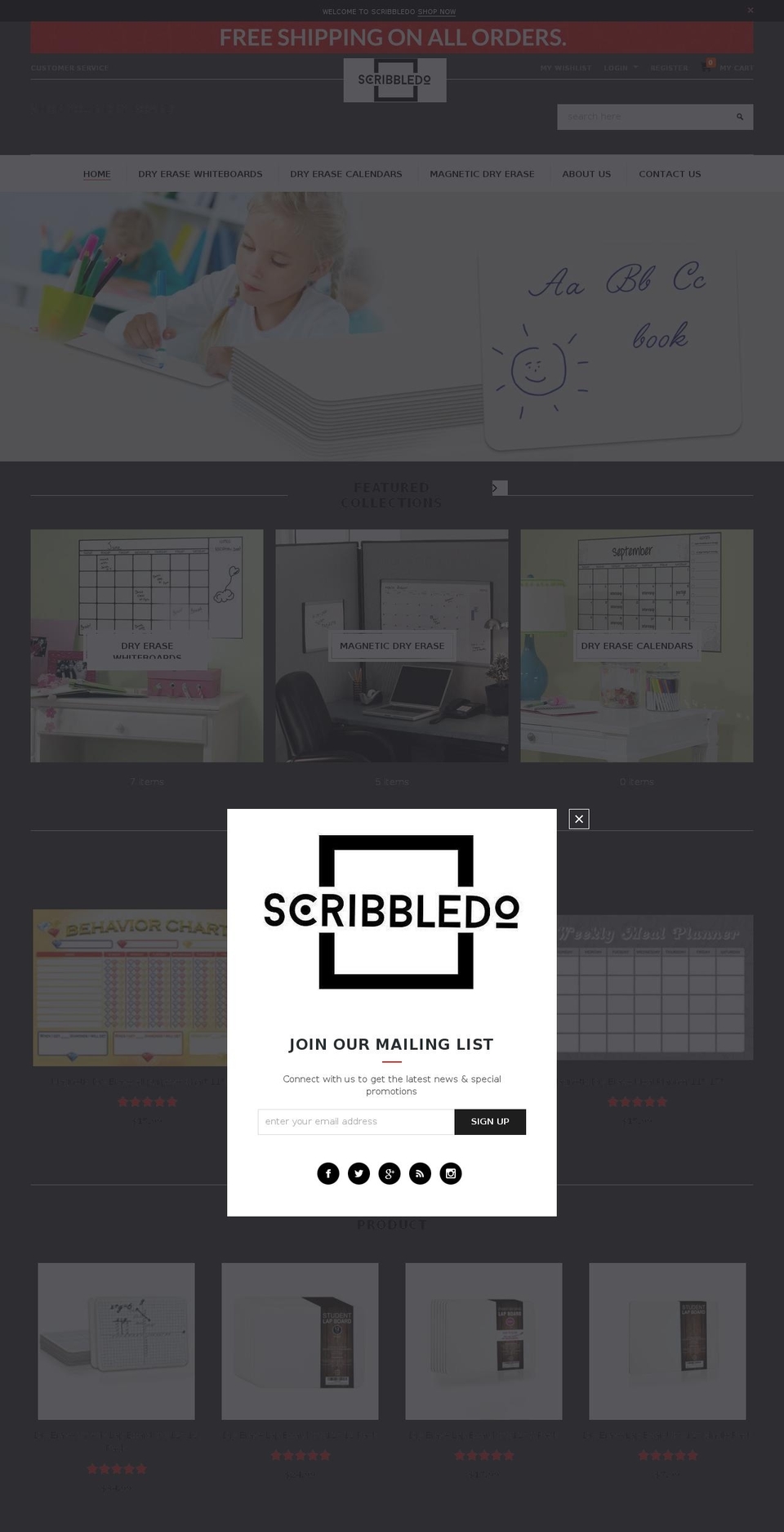 decorticathemesource Shopify theme site example scribbledo.com