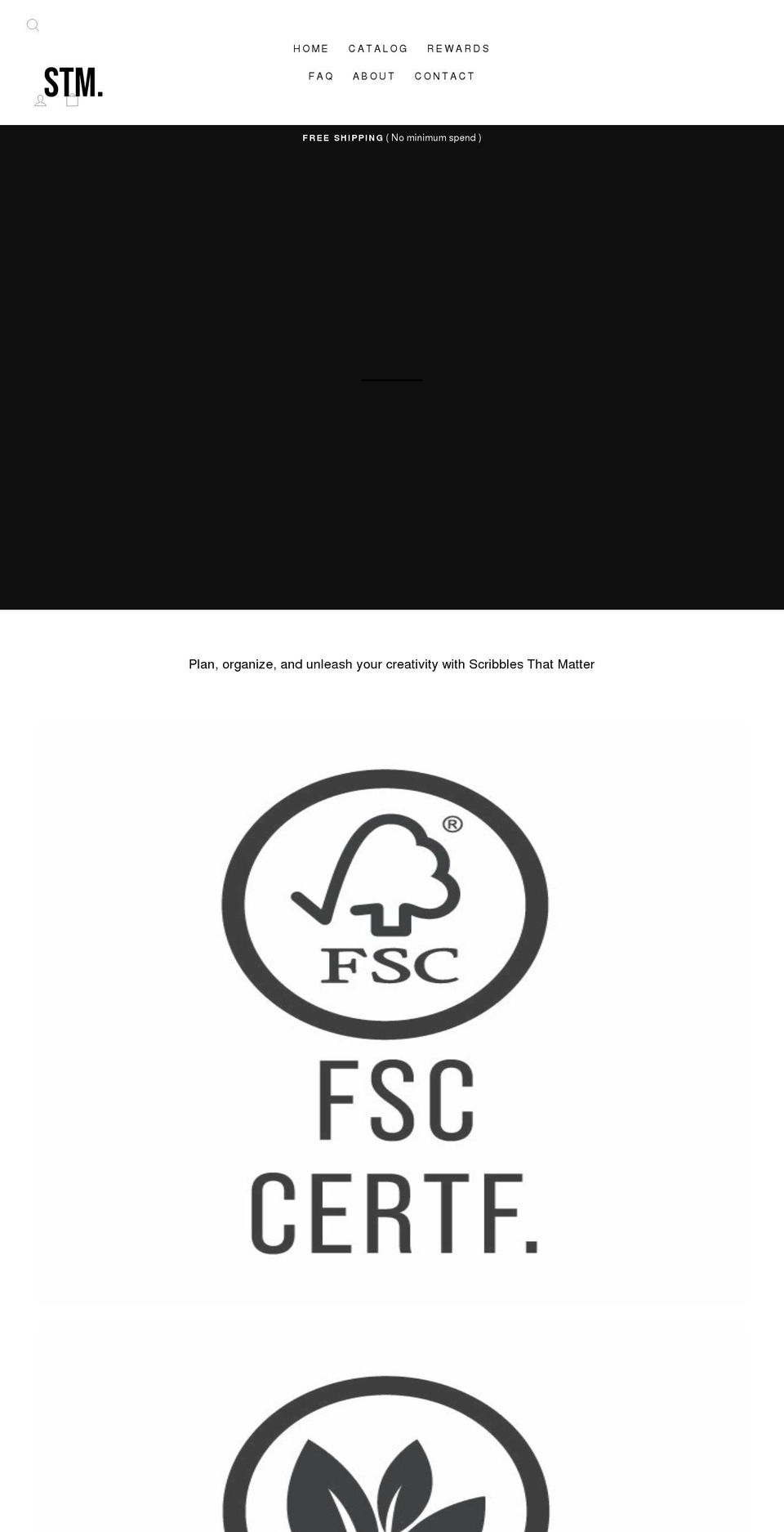 scribblesthatmatter.co.uk shopify website screenshot