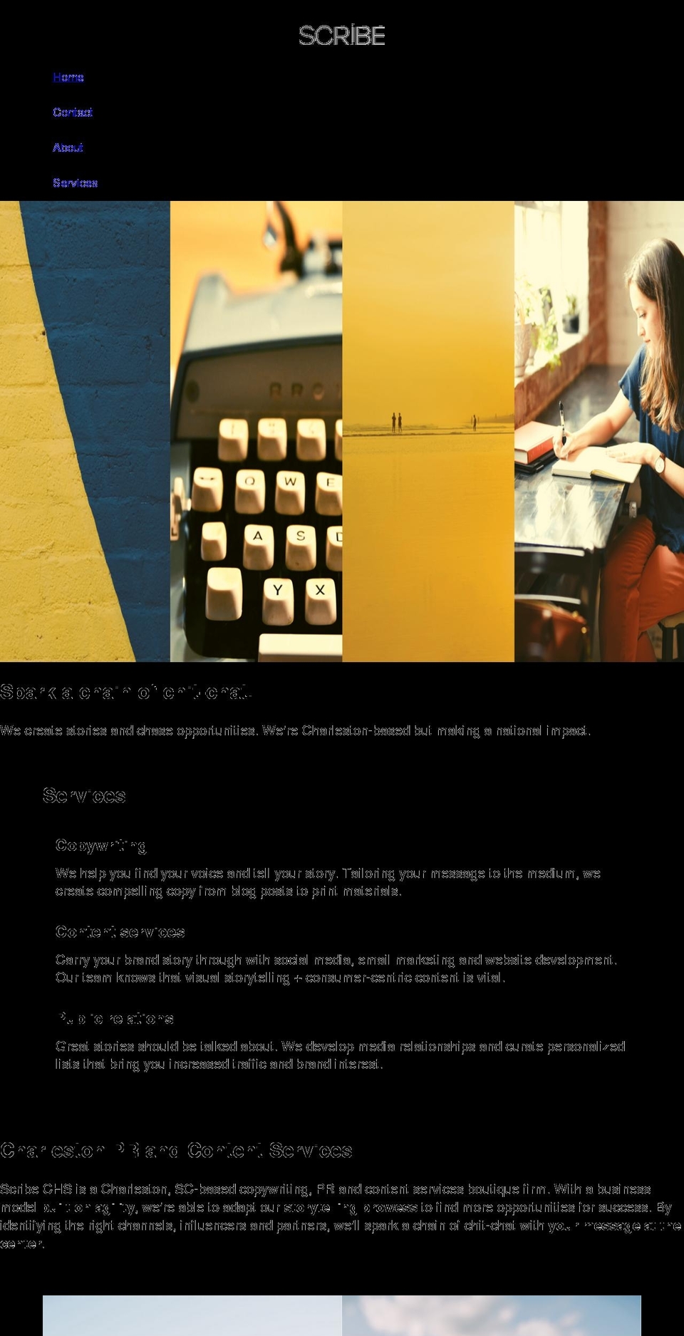 scribechs.com shopify website screenshot