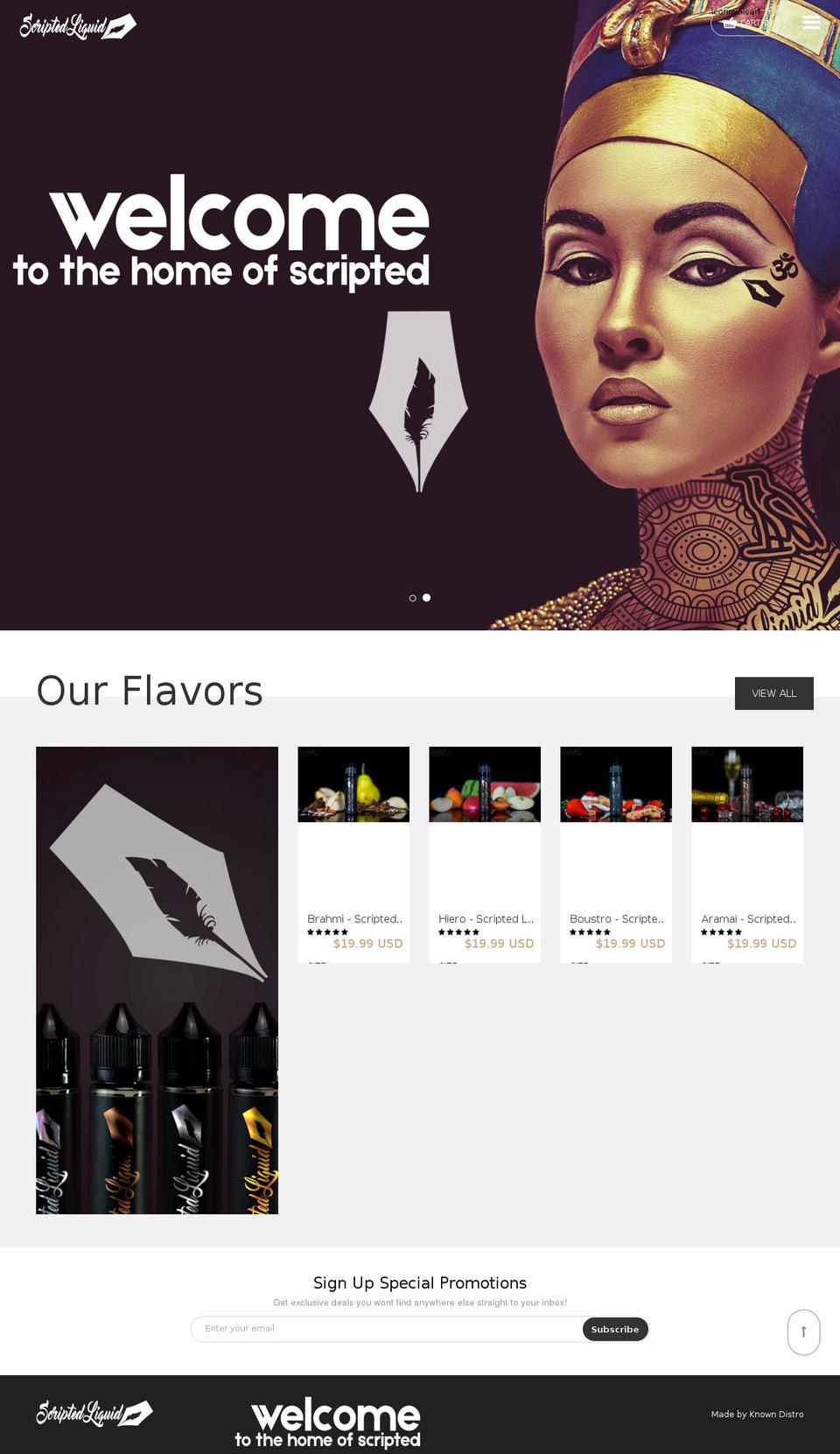 quato-index-2 Shopify theme site example scriptedliquids.com