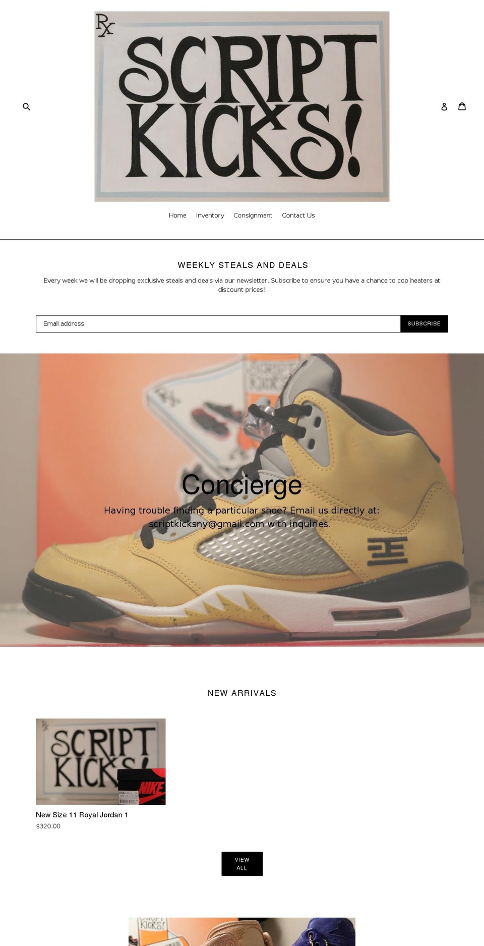 Script Kicks Shopify theme site example scriptkicks.com
