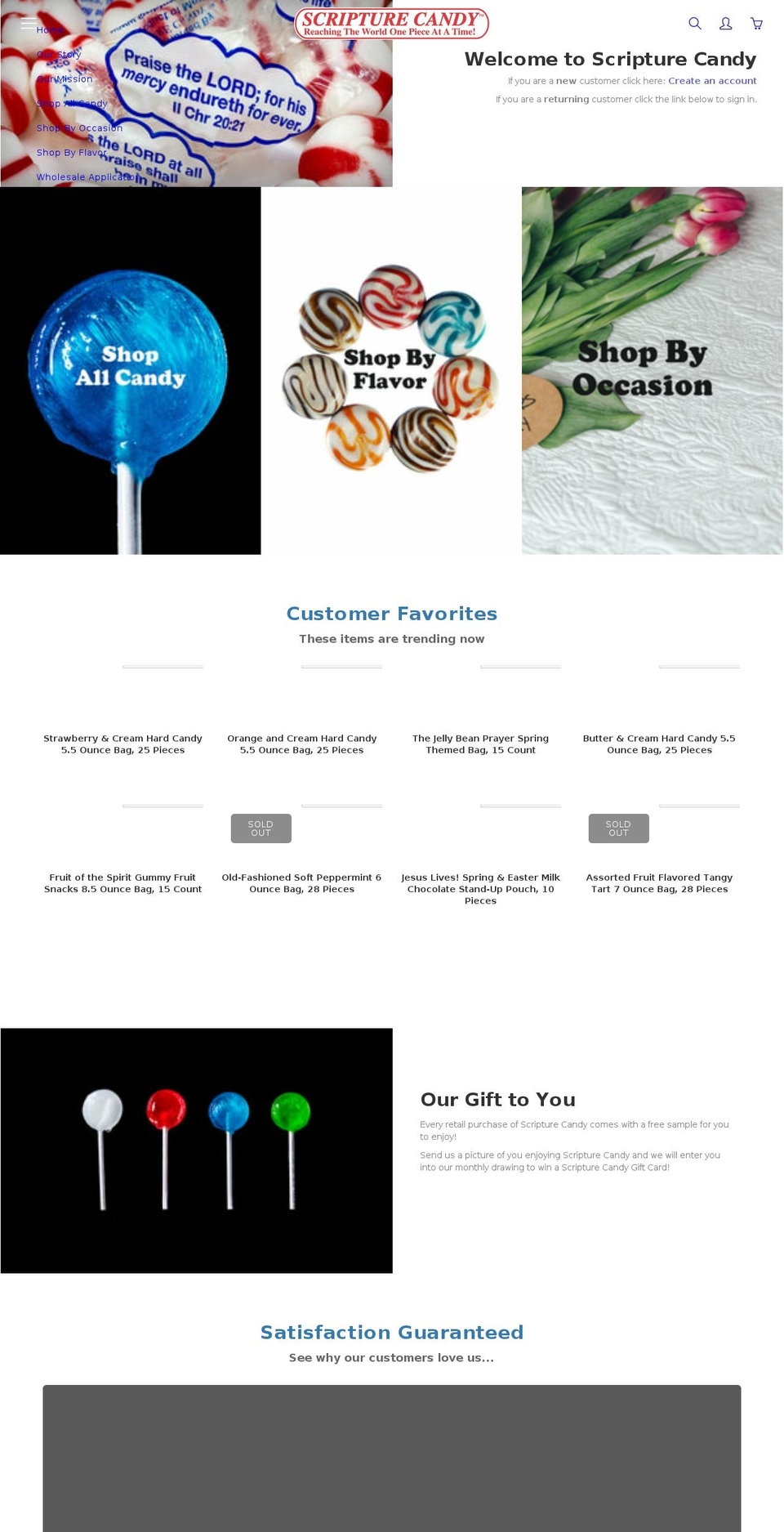 scripture-candy.myshopify.com shopify website screenshot