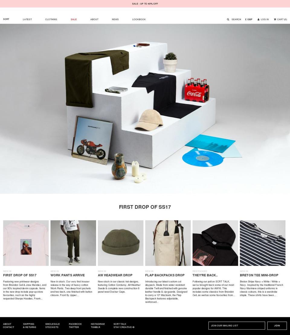 Fashionopolism Shopify theme site example scrt.onl