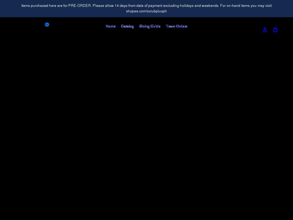 scrubplusph.com shopify website screenshot