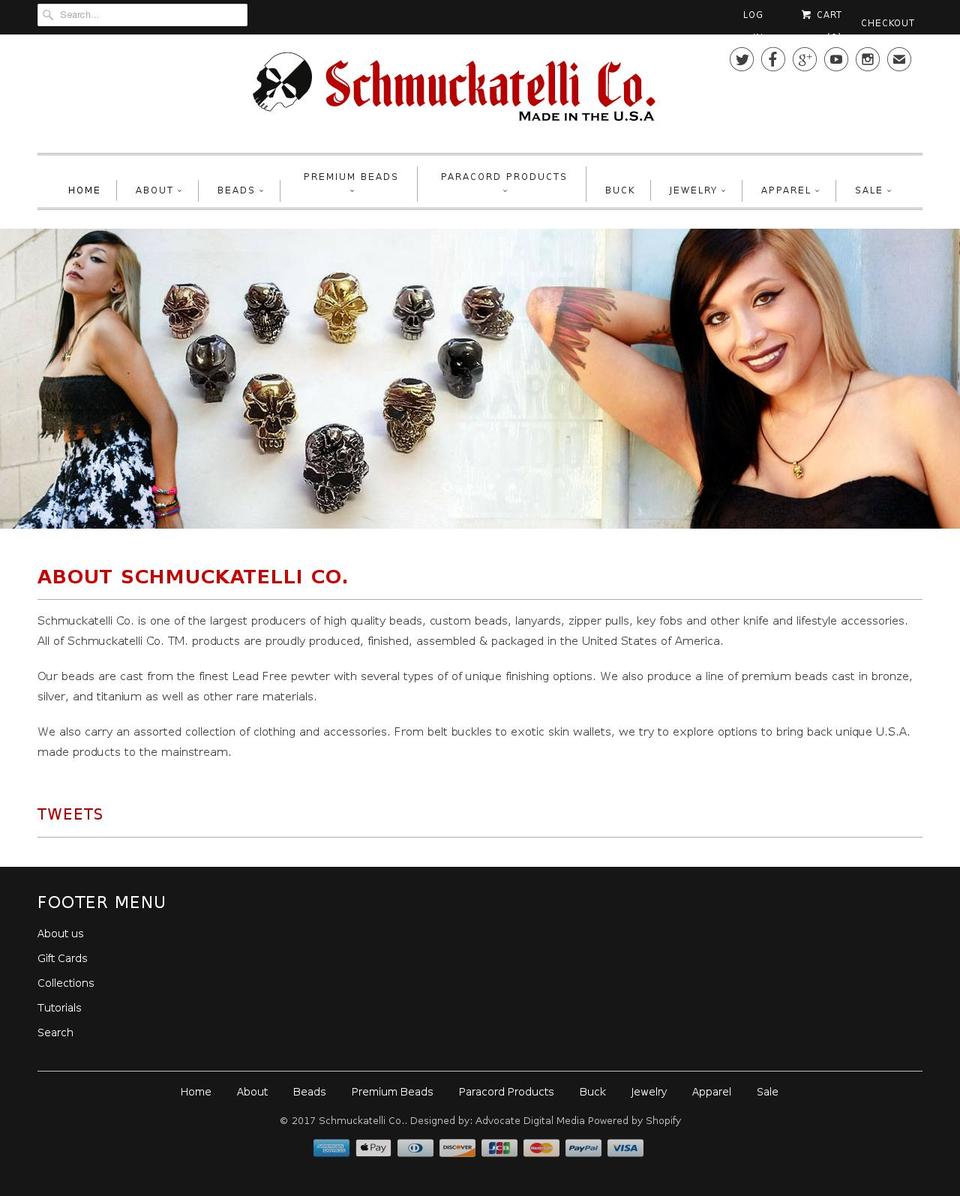scskulls.com shopify website screenshot