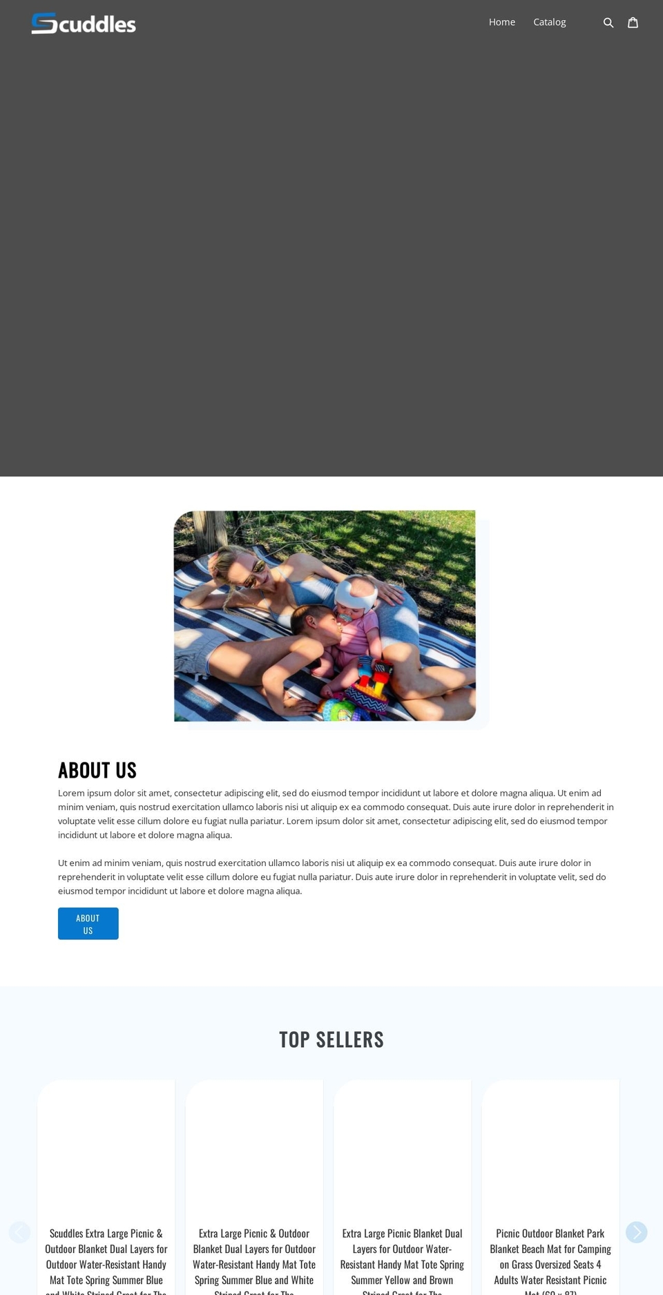 scuddlesusa.com shopify website screenshot