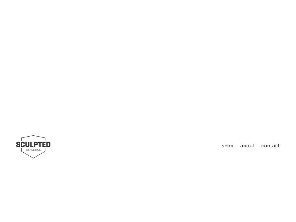 sculptedathletics.com shopify website screenshot