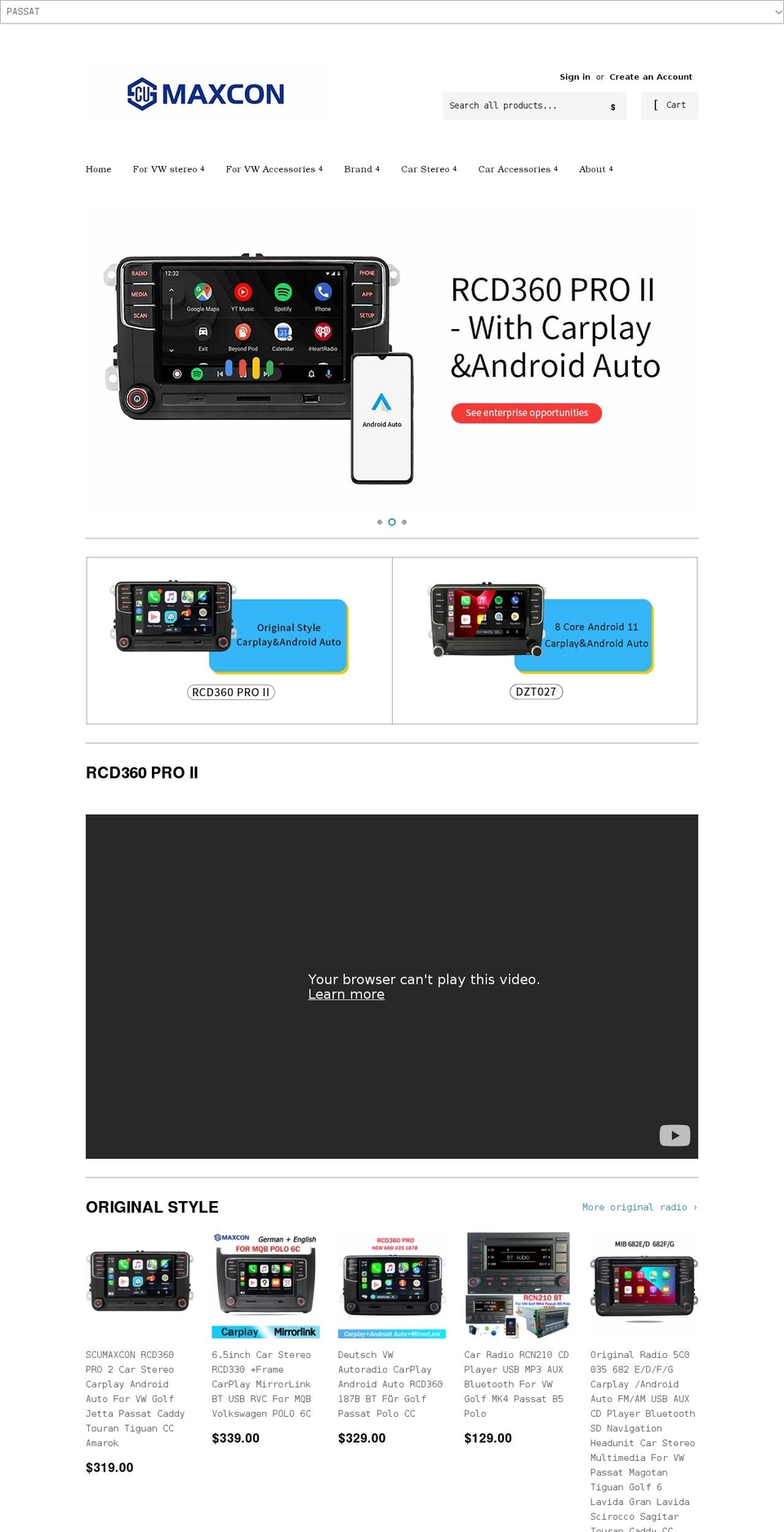 scumaxcon.com shopify website screenshot