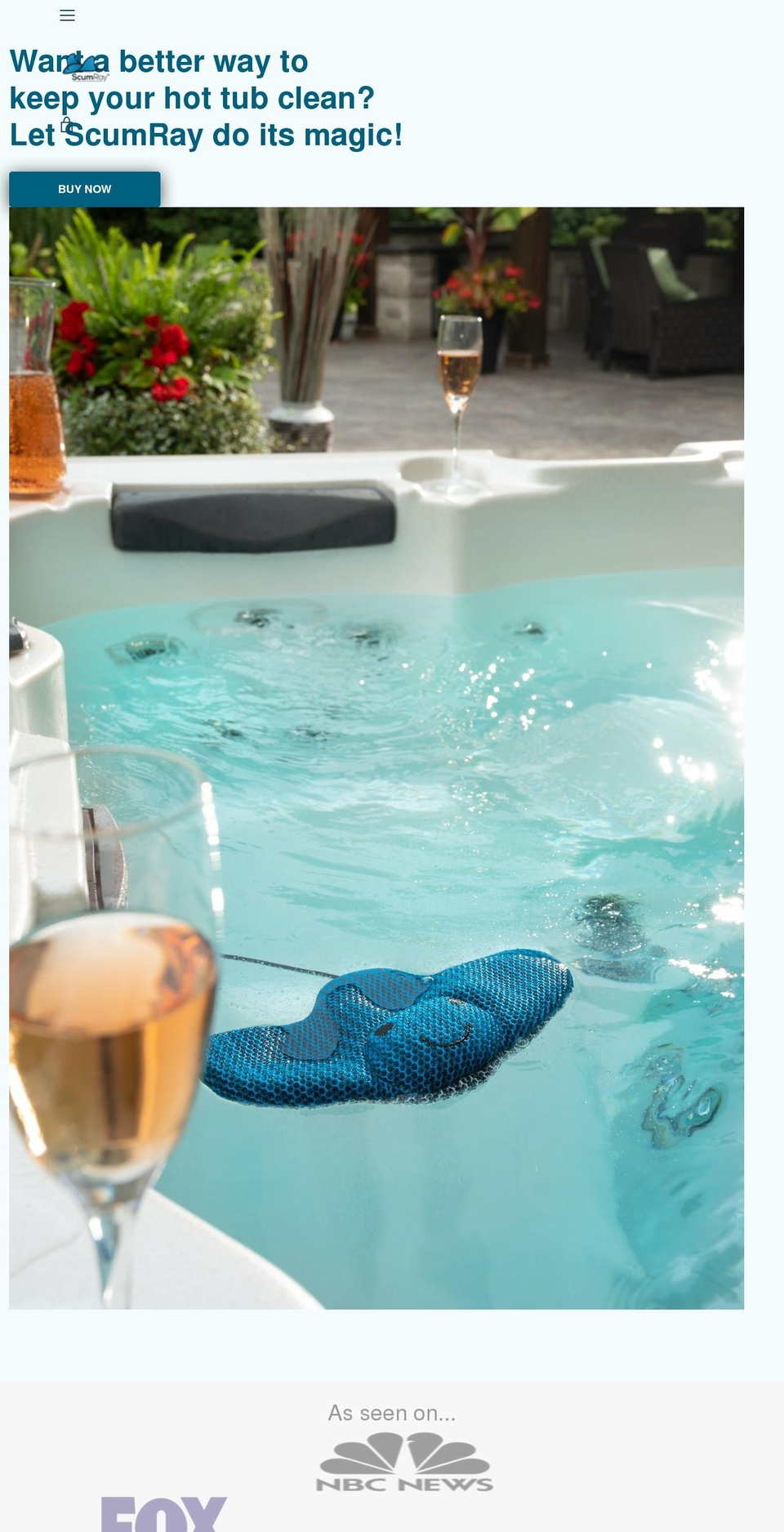 scumray.com shopify website screenshot