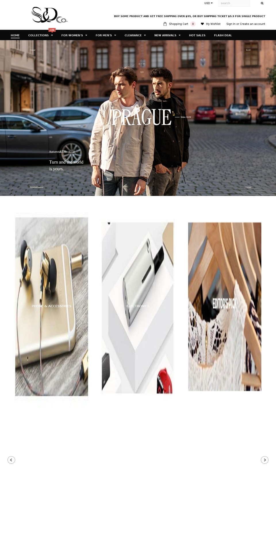 sd-hk.com — Shopify storefront screenshot