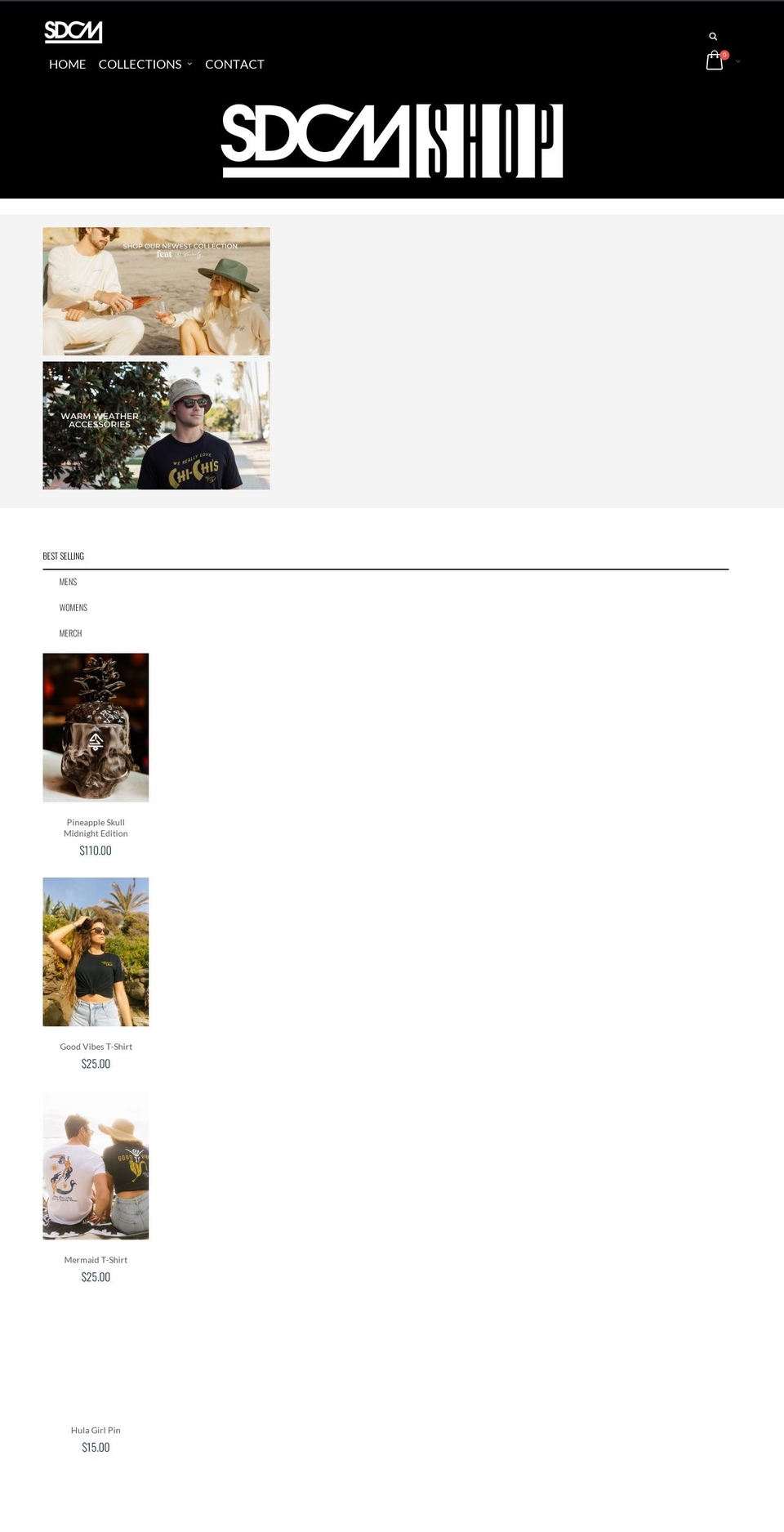 sdcm.shop shopify website screenshot