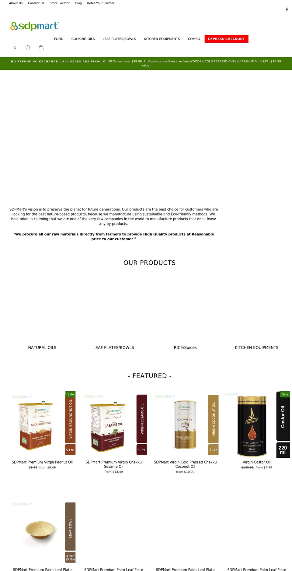 sdpmart.com shopify website screenshot