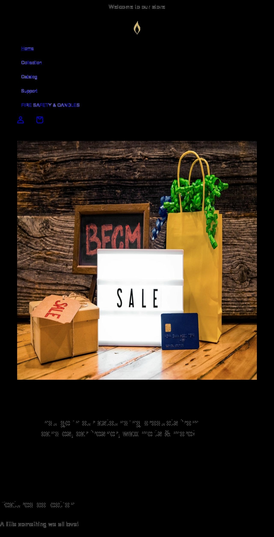 sdscentualscents.com shopify website screenshot