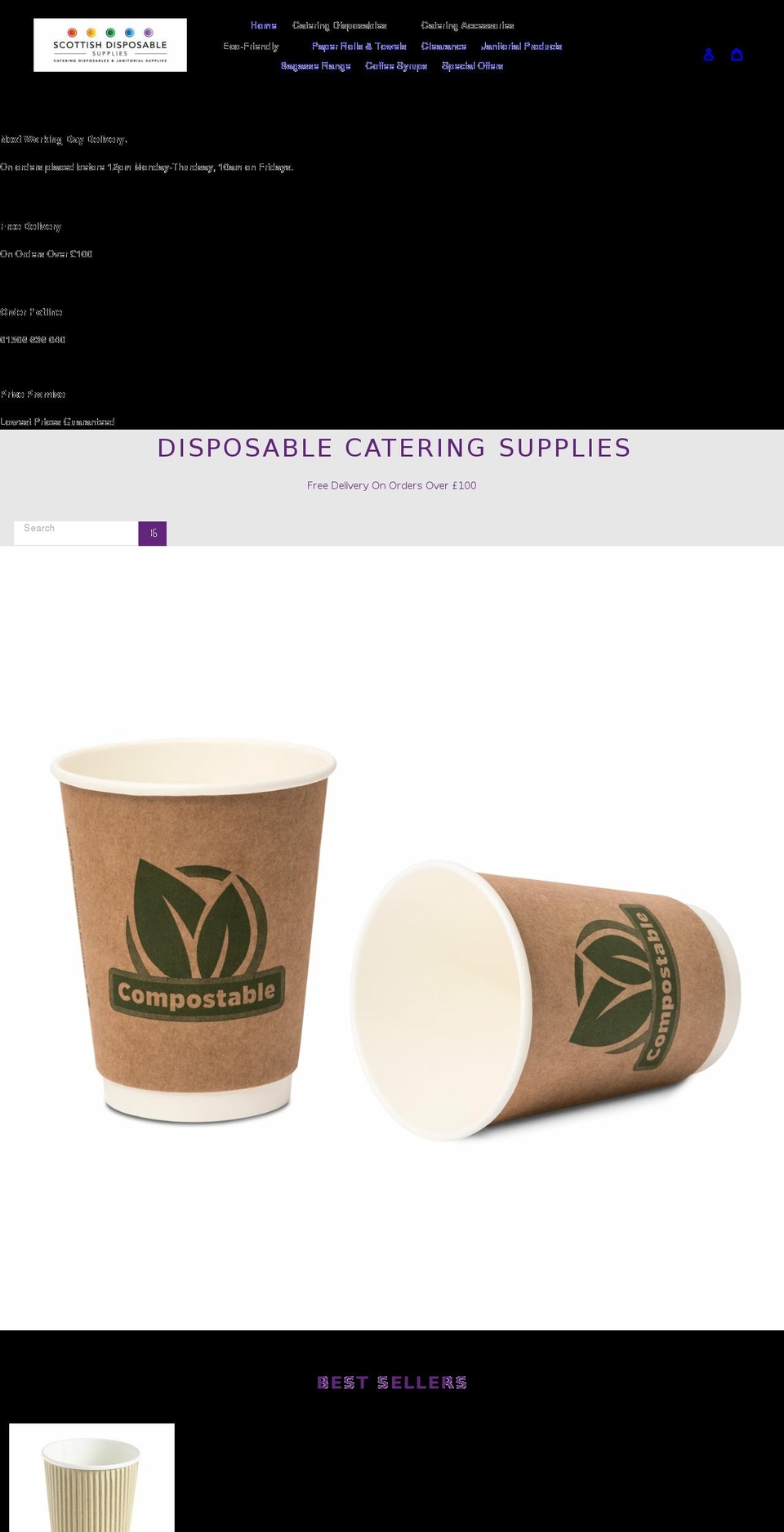 sdsonline.co.uk shopify website screenshot