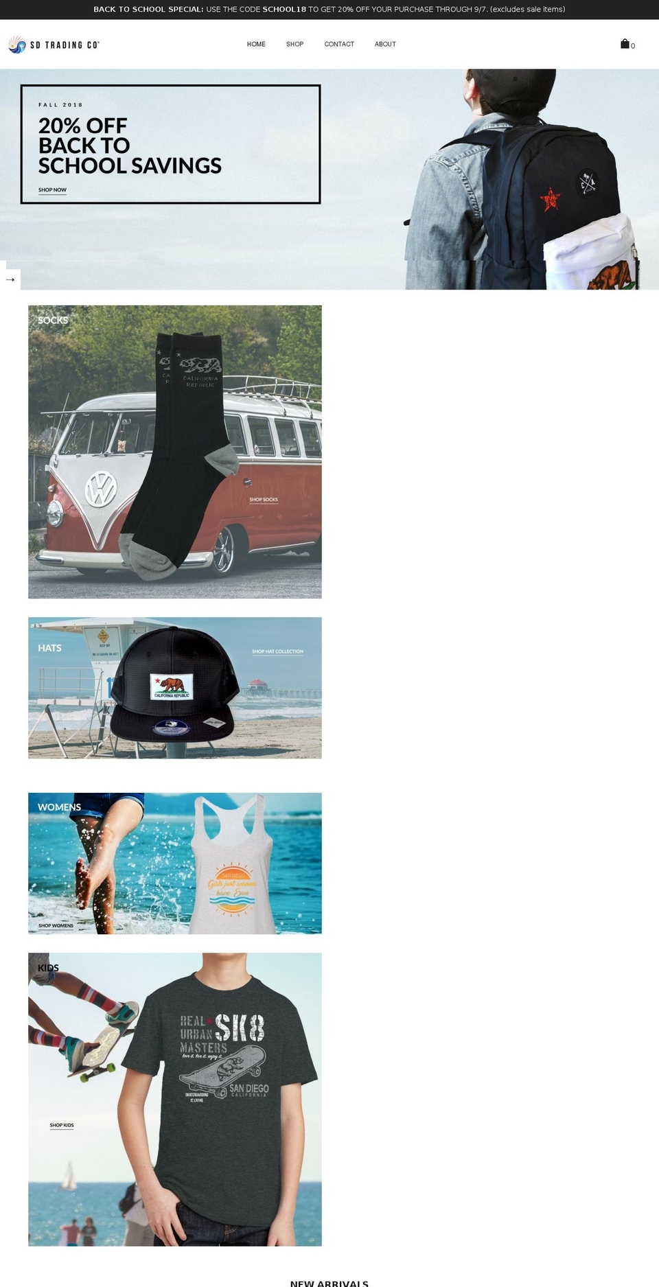 Fan \u0026 Fuel 2.0 Shopify theme site example sdtradingcousa.com