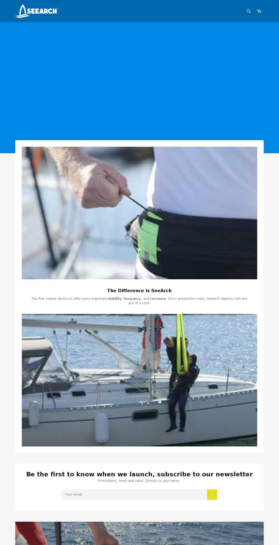 seaarch.biz shopify website screenshot