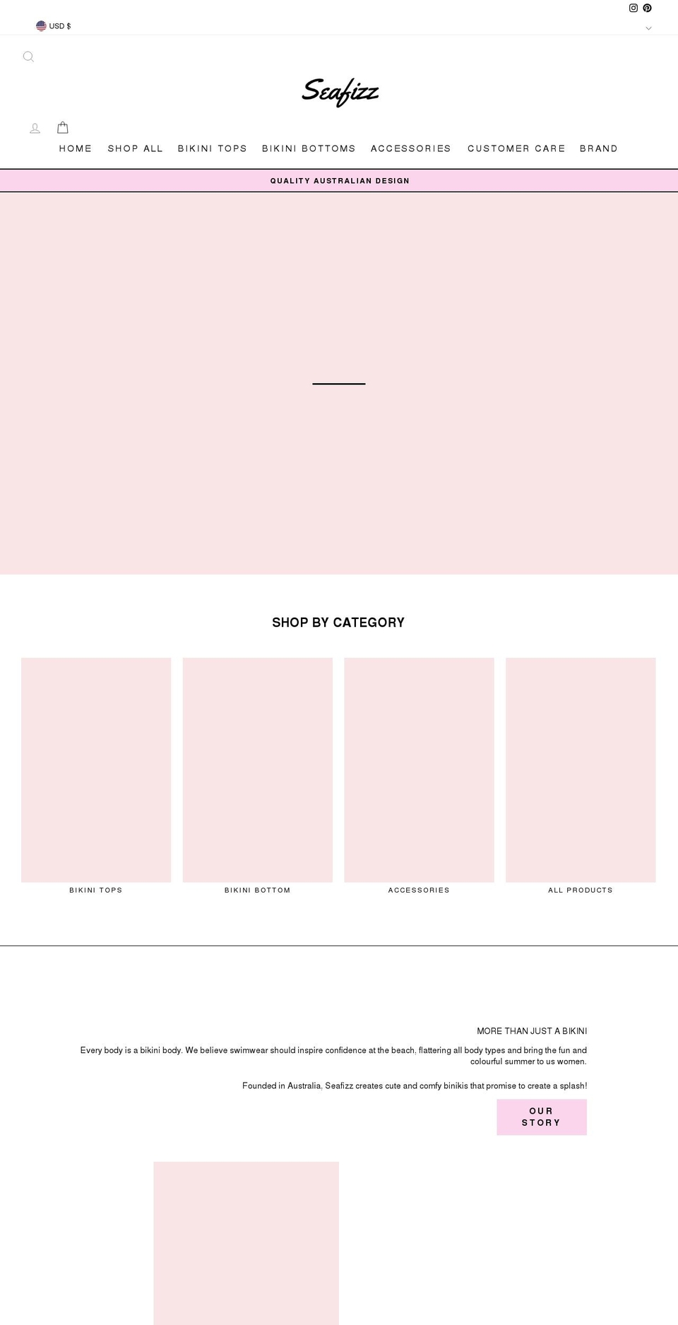 seafizz.com shopify website screenshot