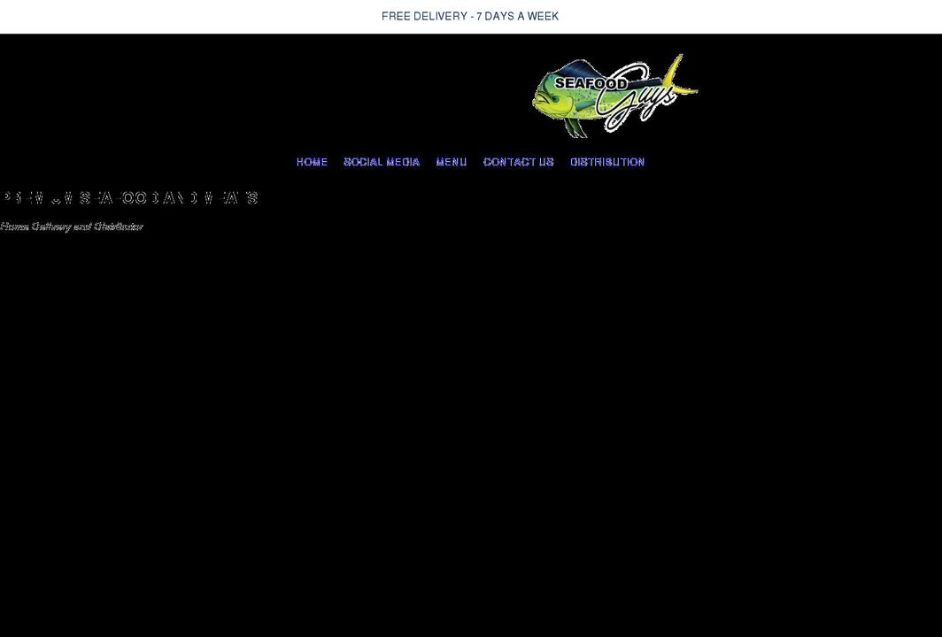 seafoodguysmiami.com shopify website screenshot