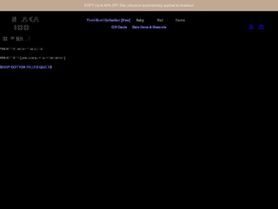 seakaboo.com shopify website screenshot