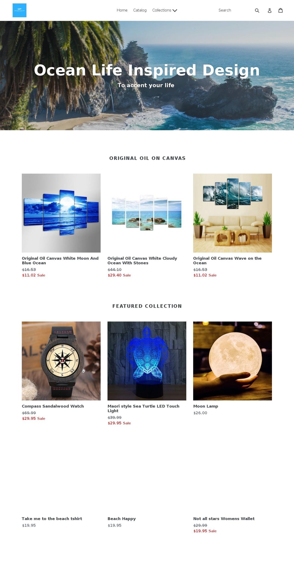 sealifestyles.com — Shopify storefront screenshot