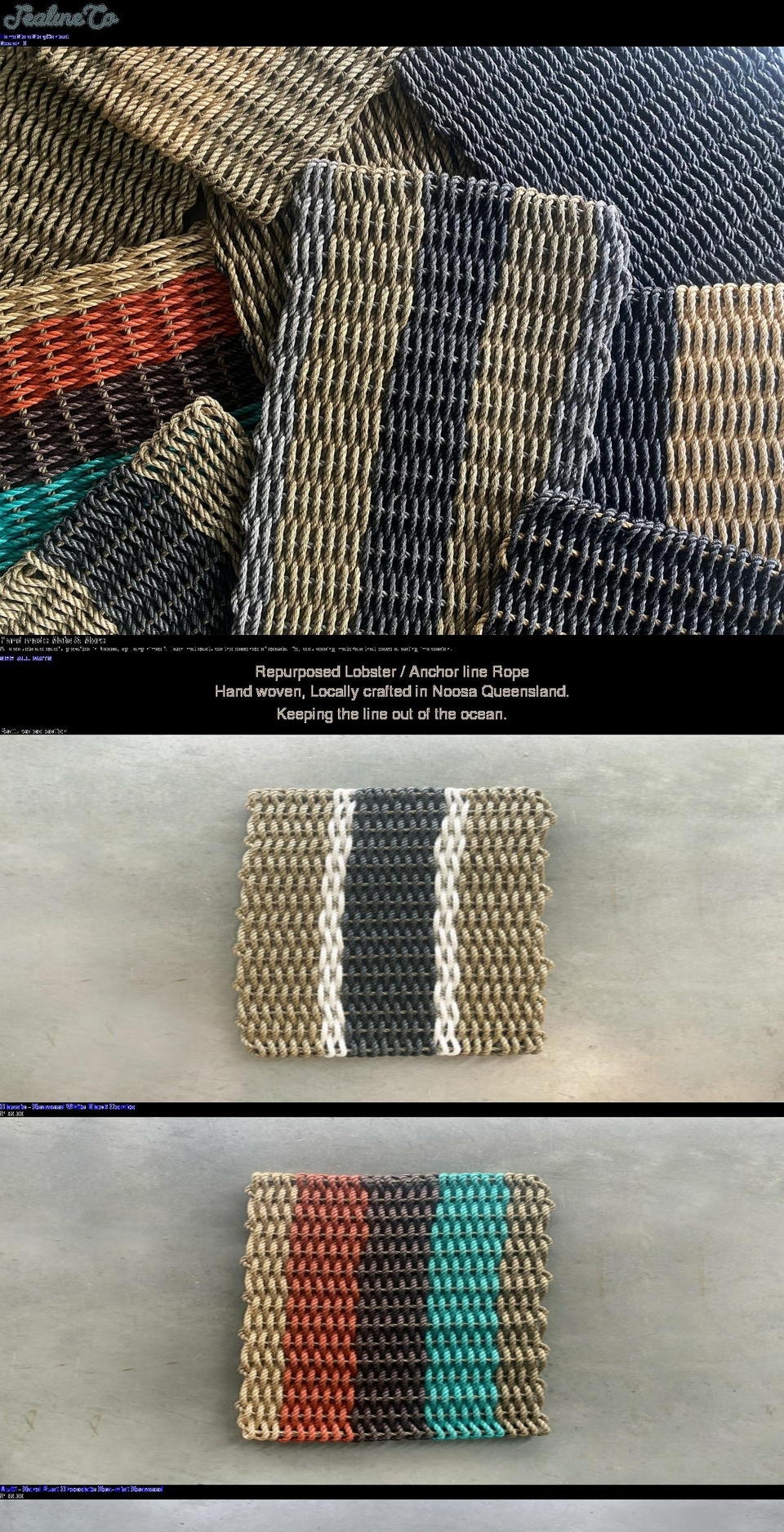 sealinecomatsandmore.com shopify website screenshot