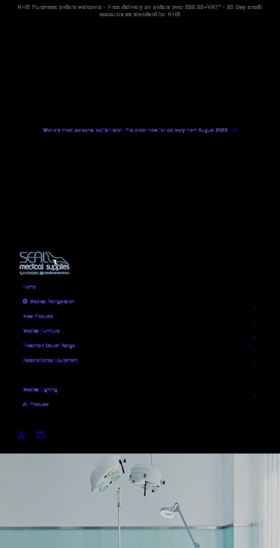 sealmedical.com shopify website screenshot