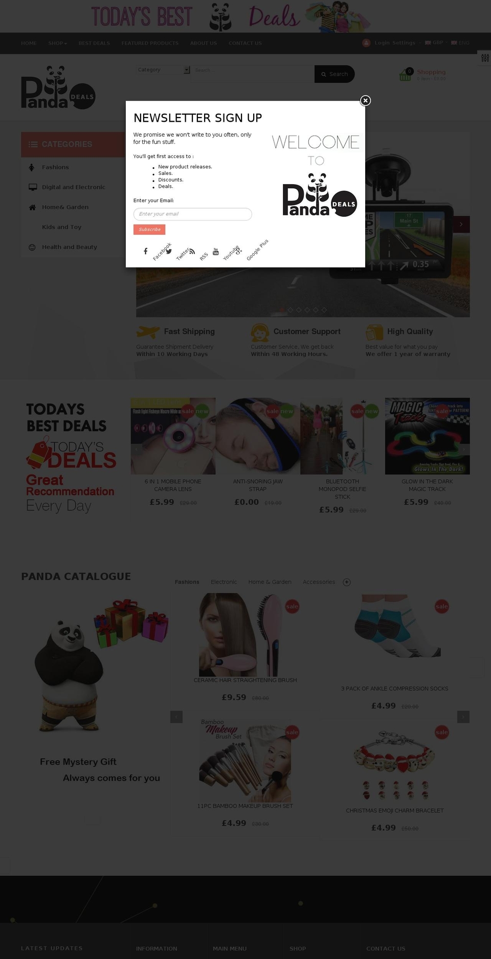 sealsdeals.com shopify website screenshot