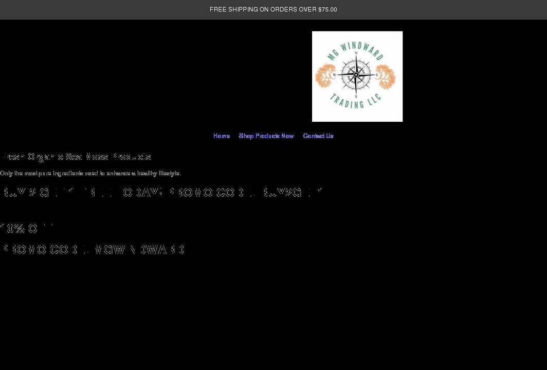 seamossglobal.com shopify website screenshot