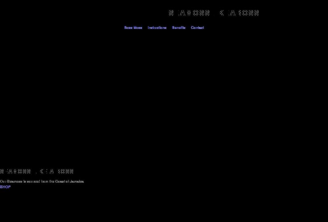 seamosslikeaboss.com shopify website screenshot