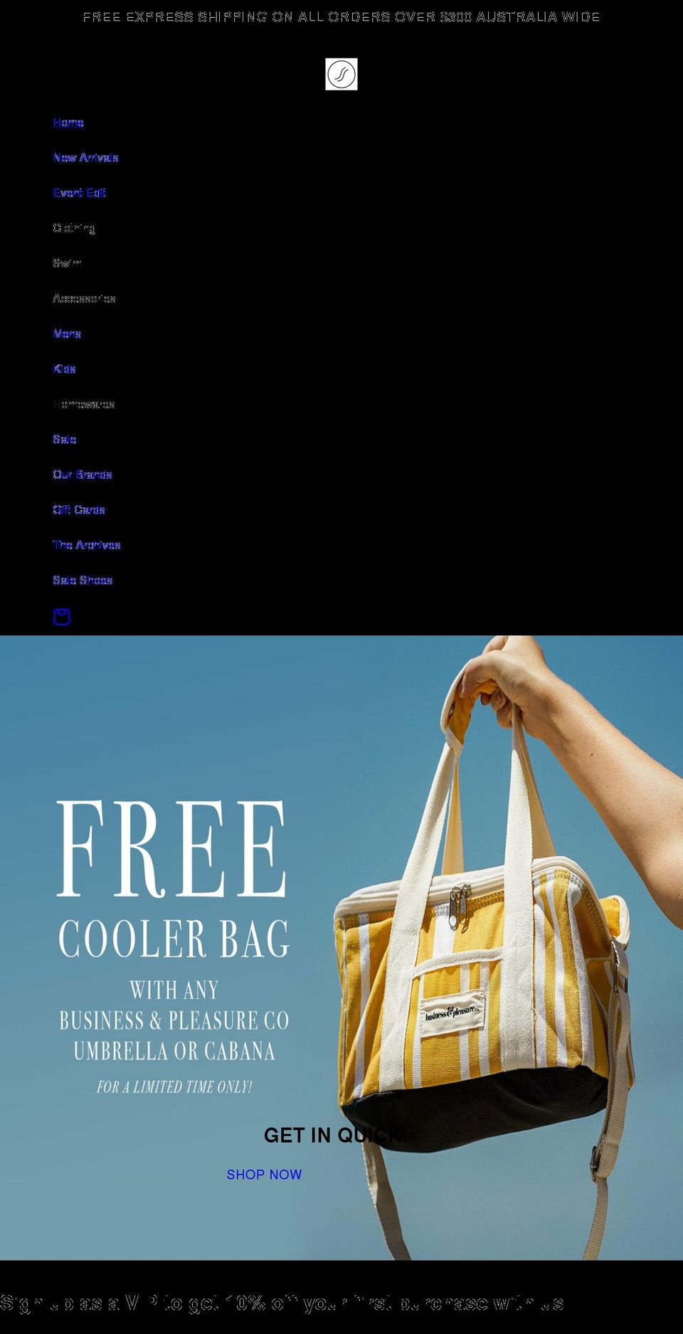seanscottboutique.com.au shopify website screenshot
