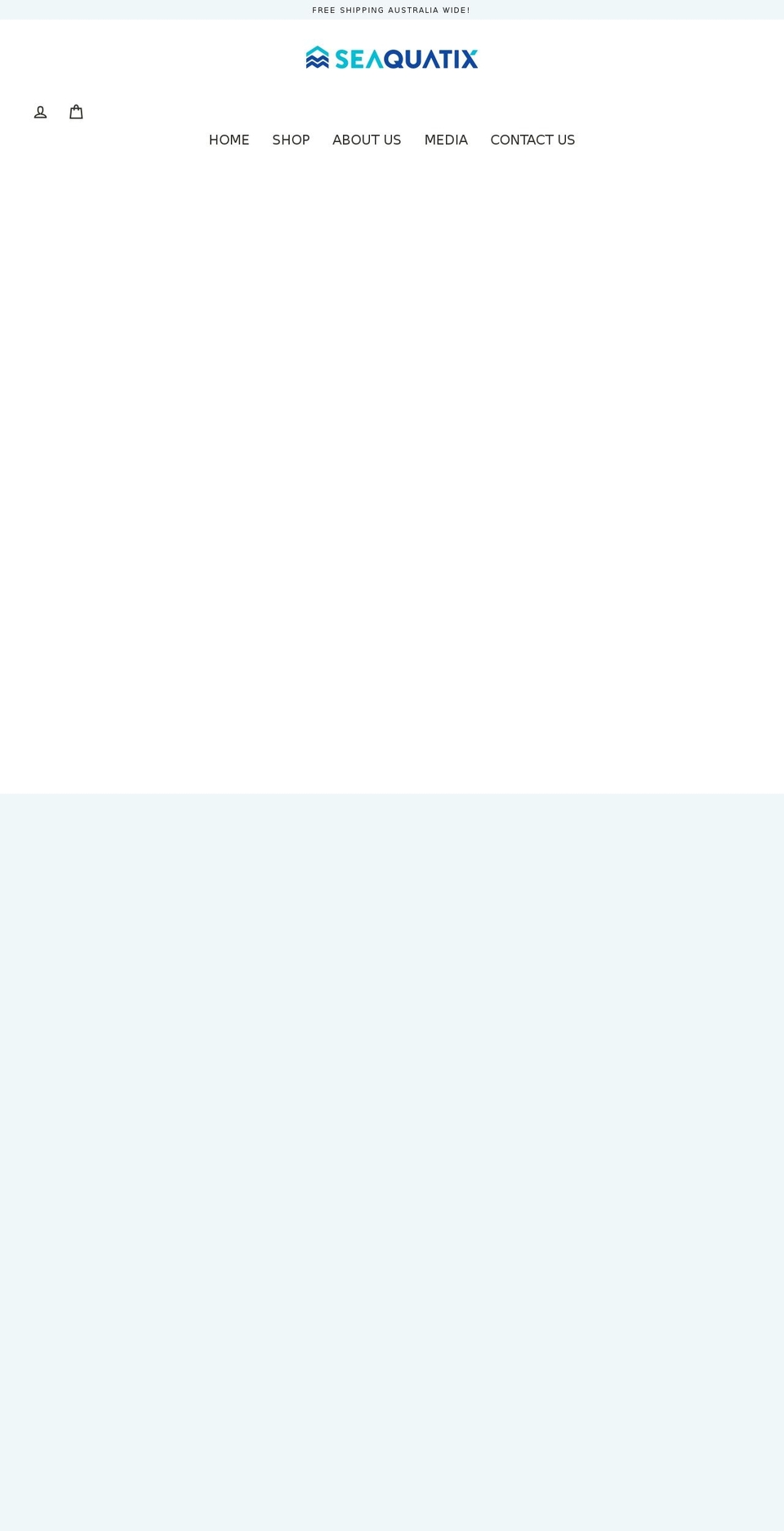 seaquatix.com shopify website screenshot