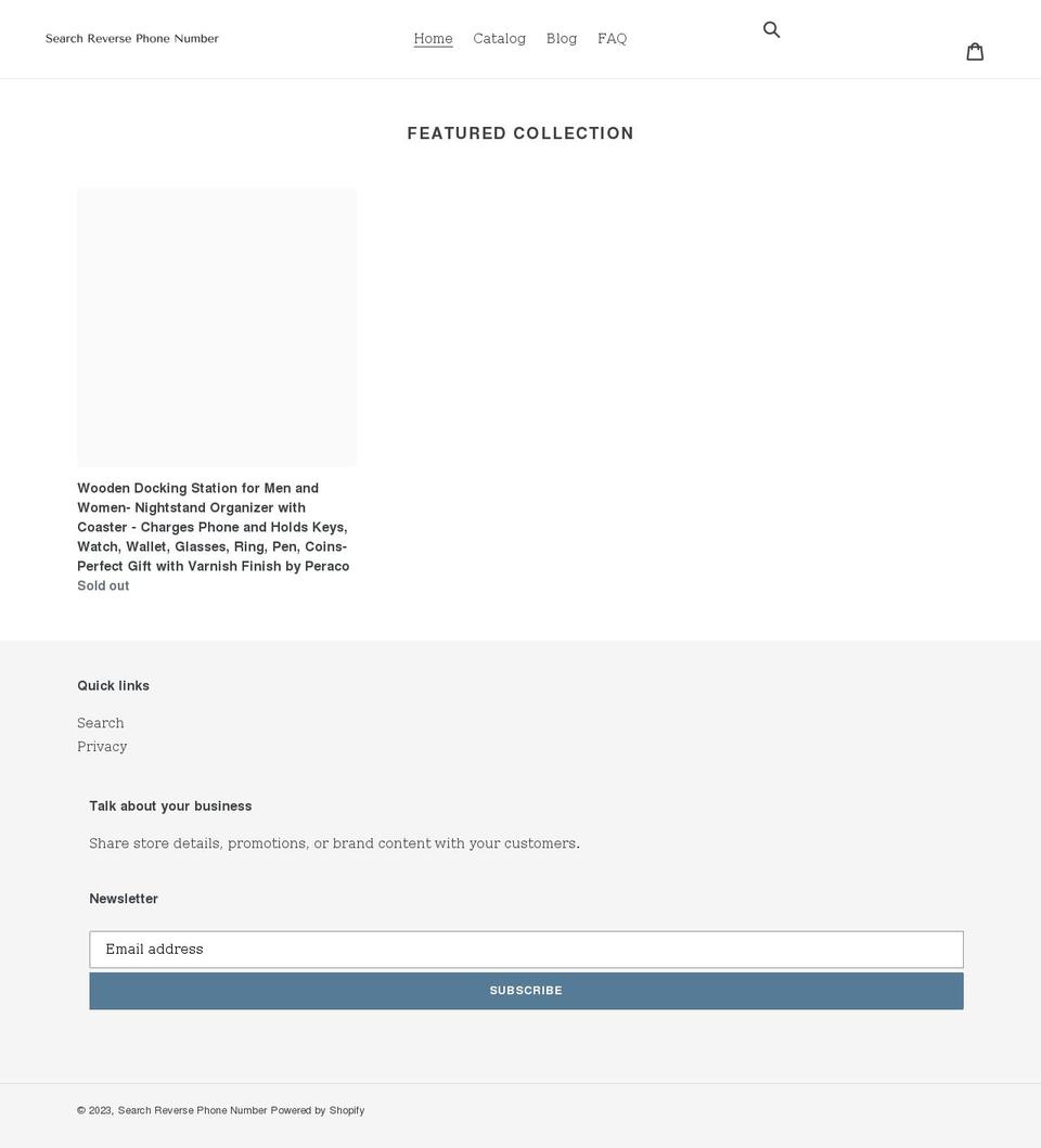 searchreversephonenumber.com shopify website screenshot