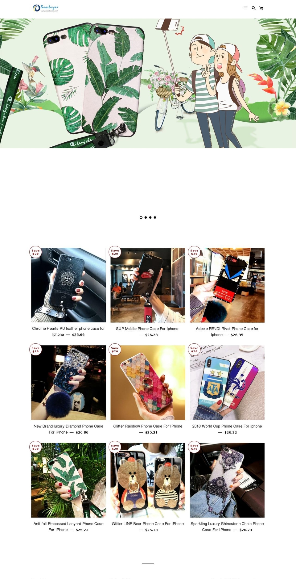 seasbuyer.com — Shopify storefront screenshot