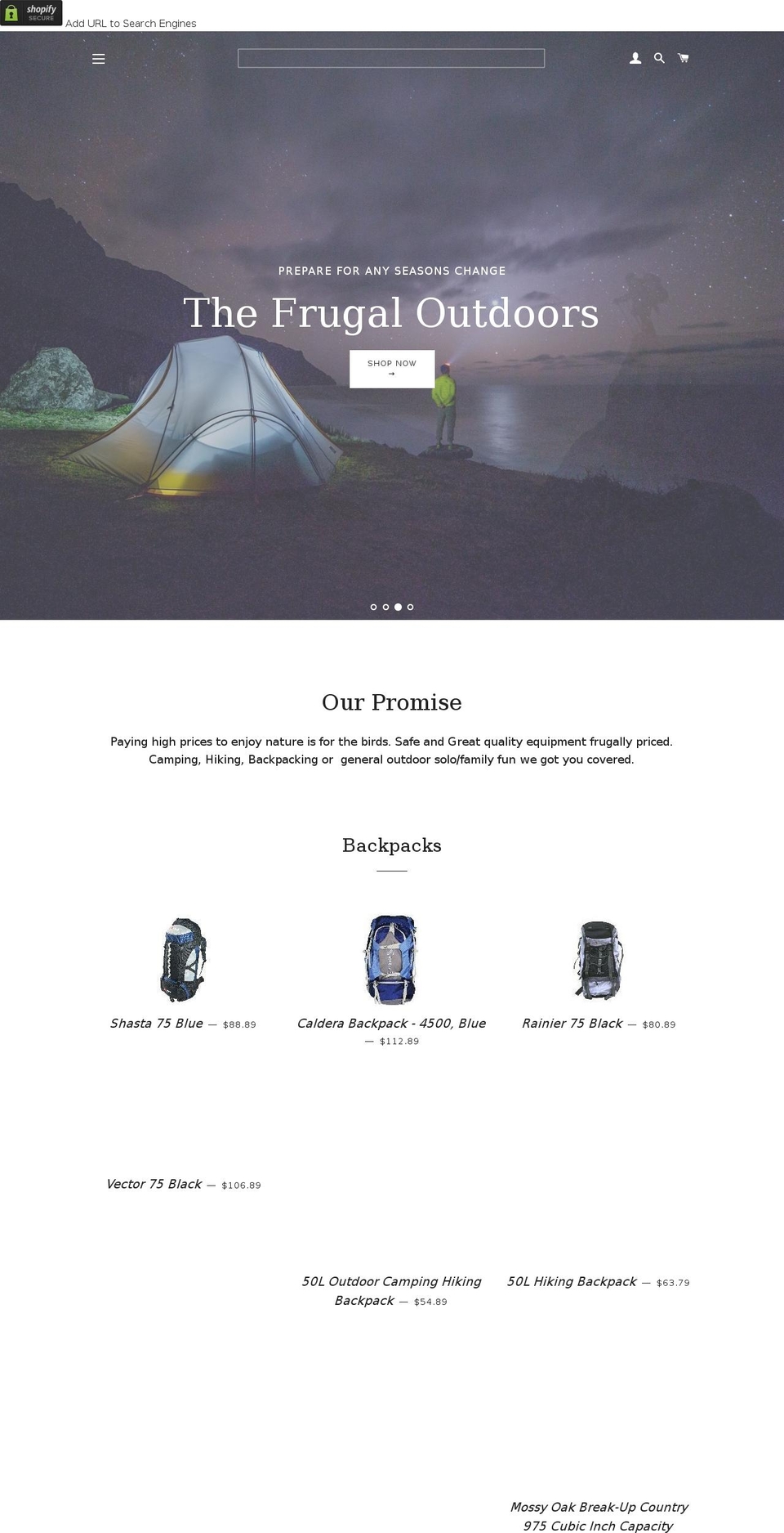 seasonschange.website shopify website screenshot