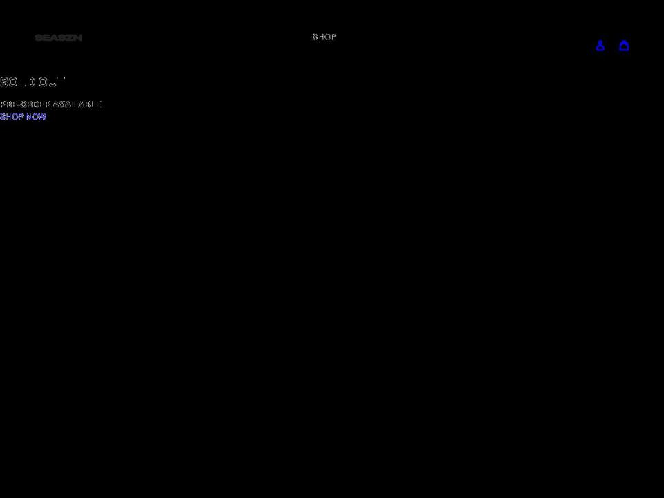 seasznclothing.com shopify website screenshot