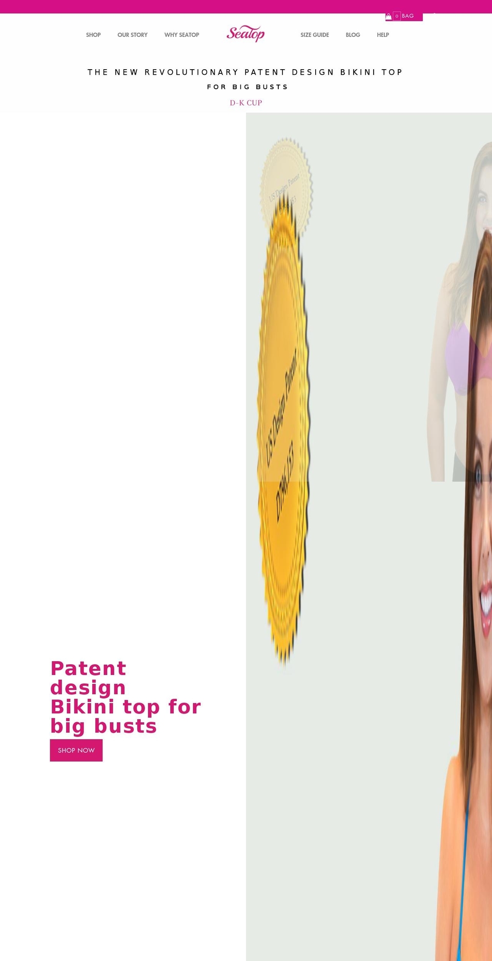 seatop.com shopify website screenshot