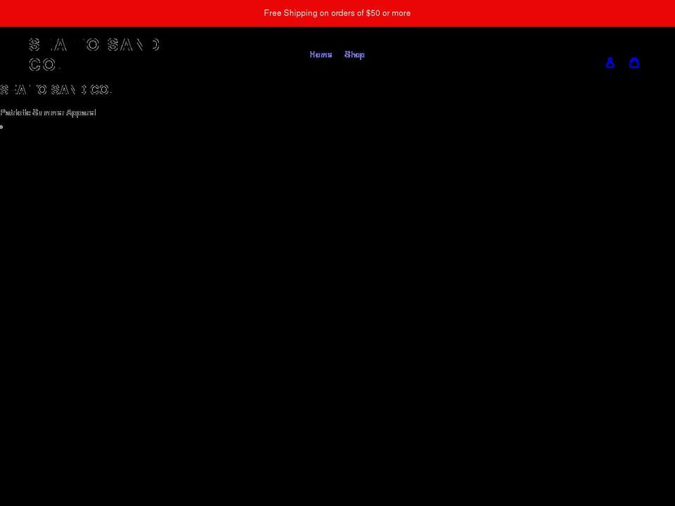 seatosandco.com shopify website screenshot