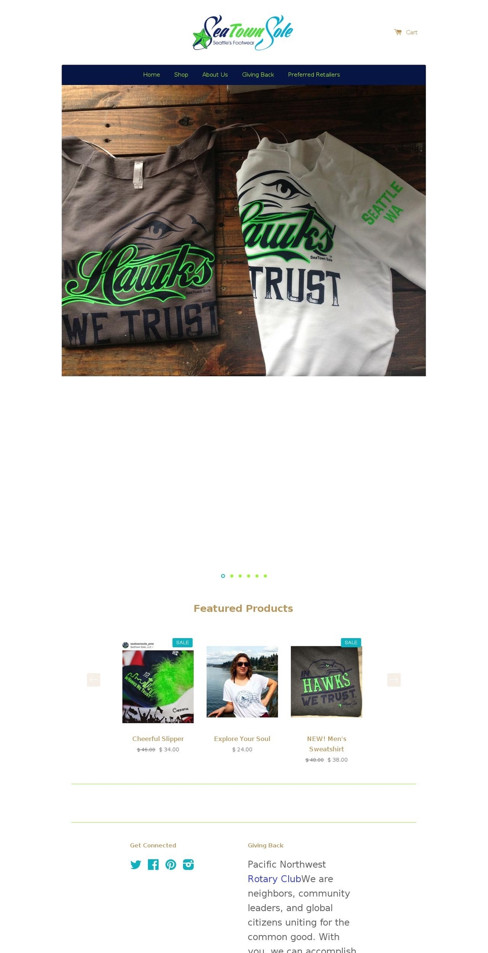 seatownmama.com shopify website screenshot
