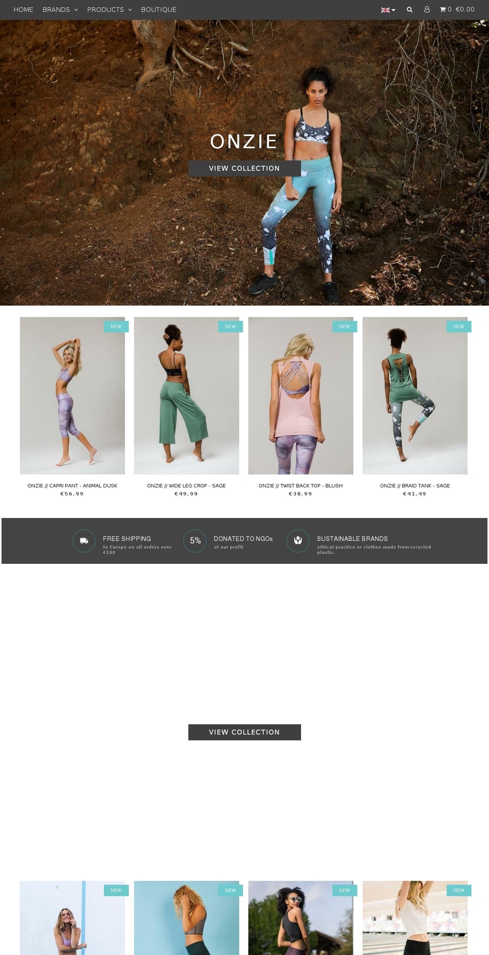 seayogi.es shopify website screenshot