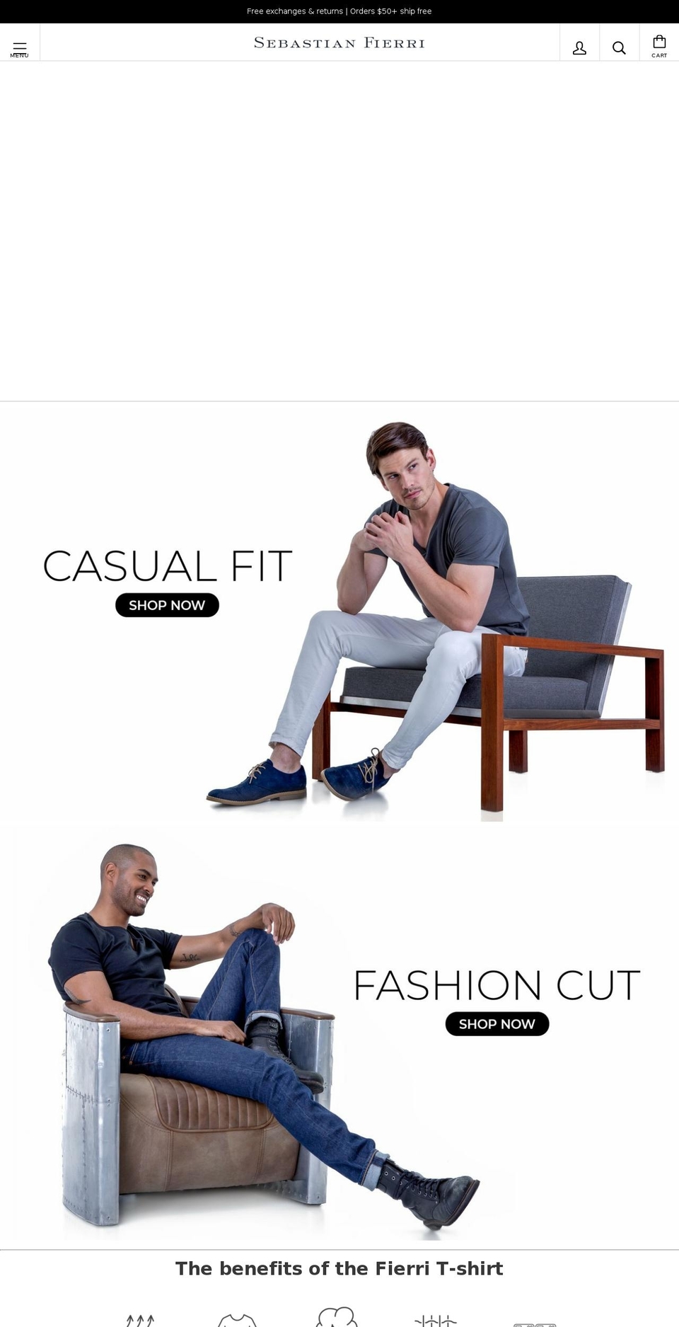 sebastianfierri.com — Shopify storefront screenshot