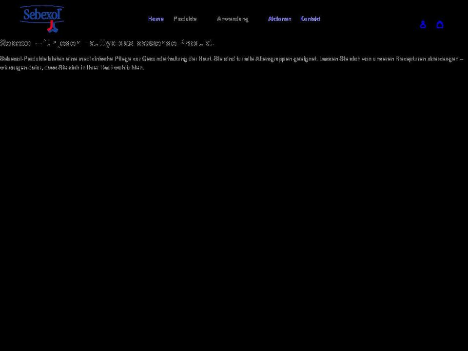 sebexol-shop.de shopify website screenshot