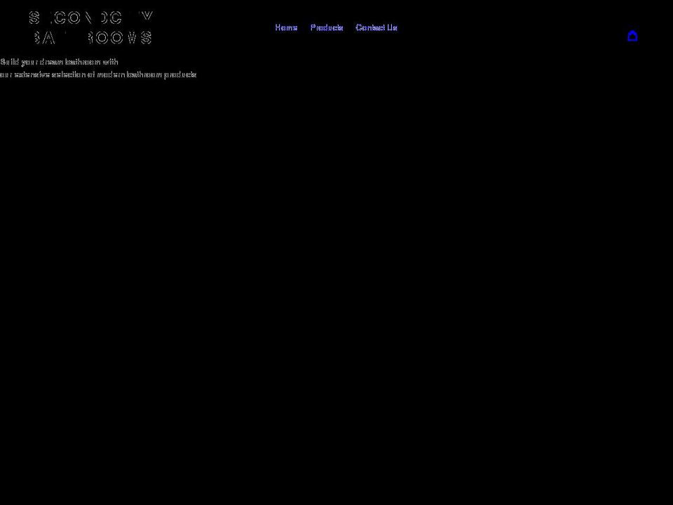 secondcitybathrooms.co.uk shopify website screenshot