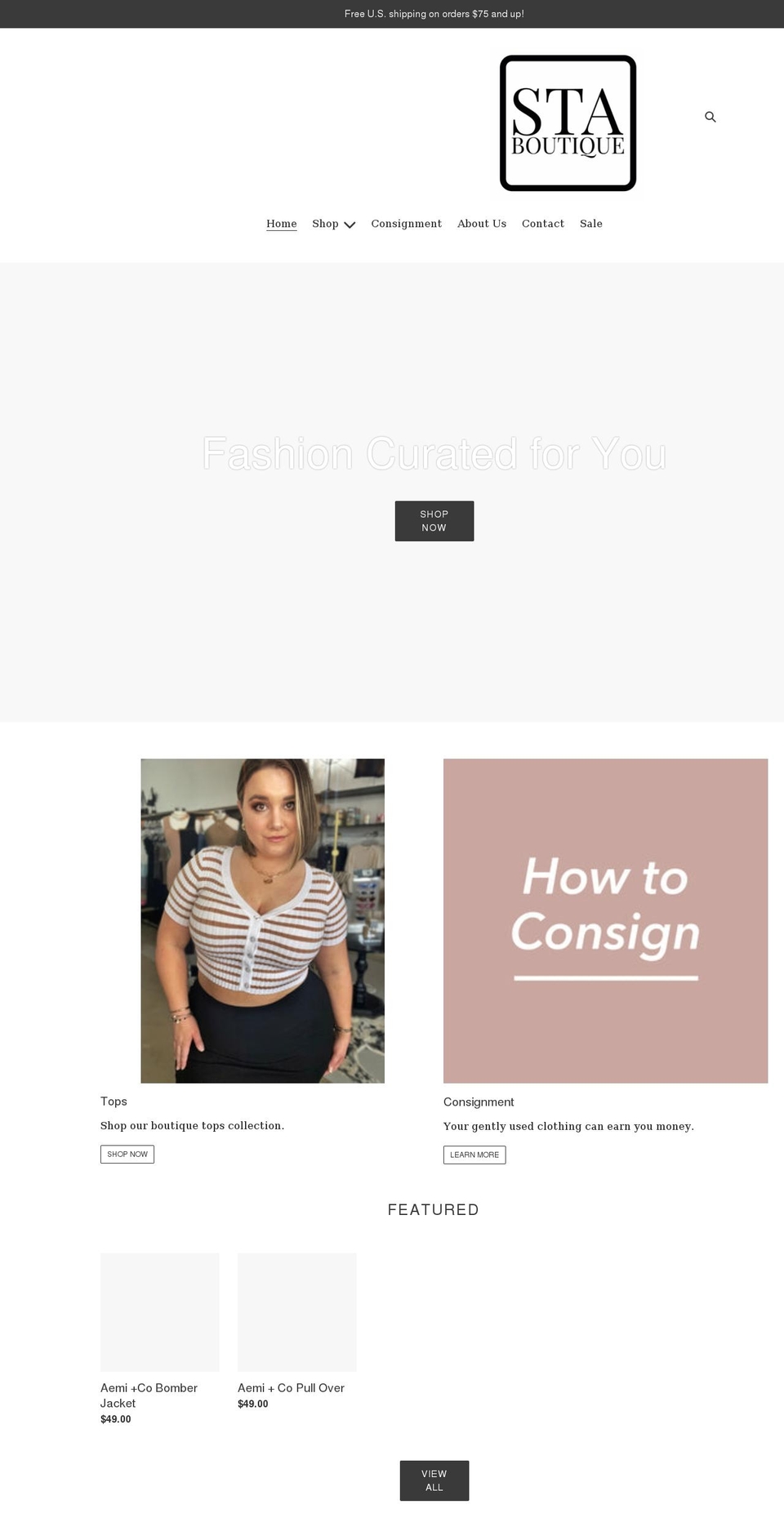secondtimearoundspringfield.com shopify website screenshot