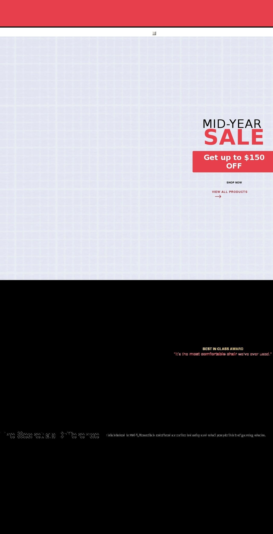 secretlabus.myshopify.com shopify website screenshot