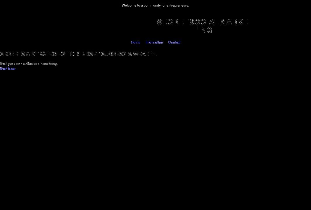 secretsocialmarketing.com shopify website screenshot
