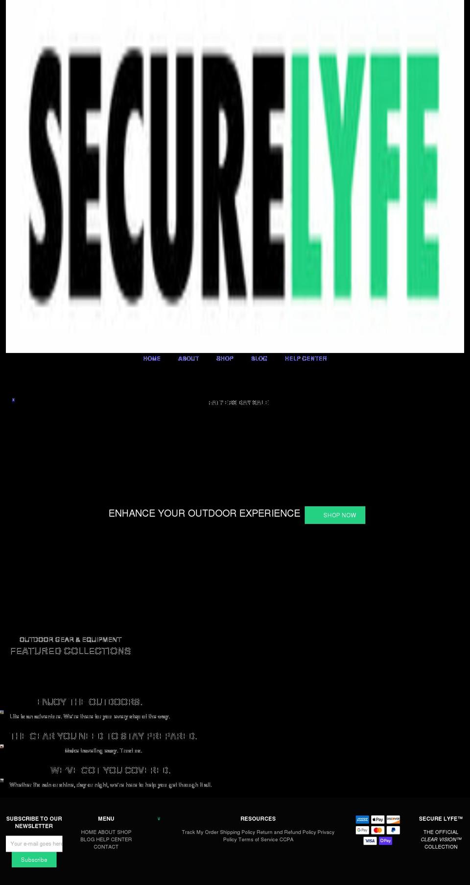 securelyfe.com shopify website screenshot