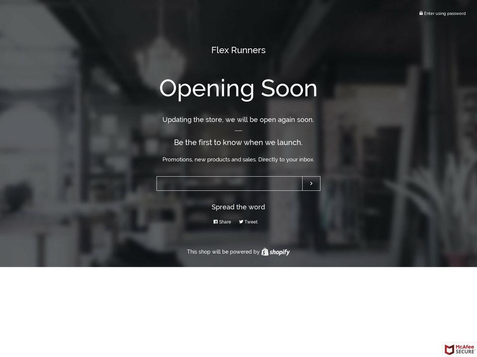 securetheflex.com — Shopify storefront screenshot