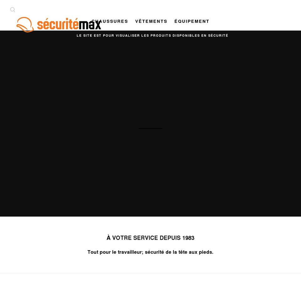 securitemax.ca shopify website screenshot
