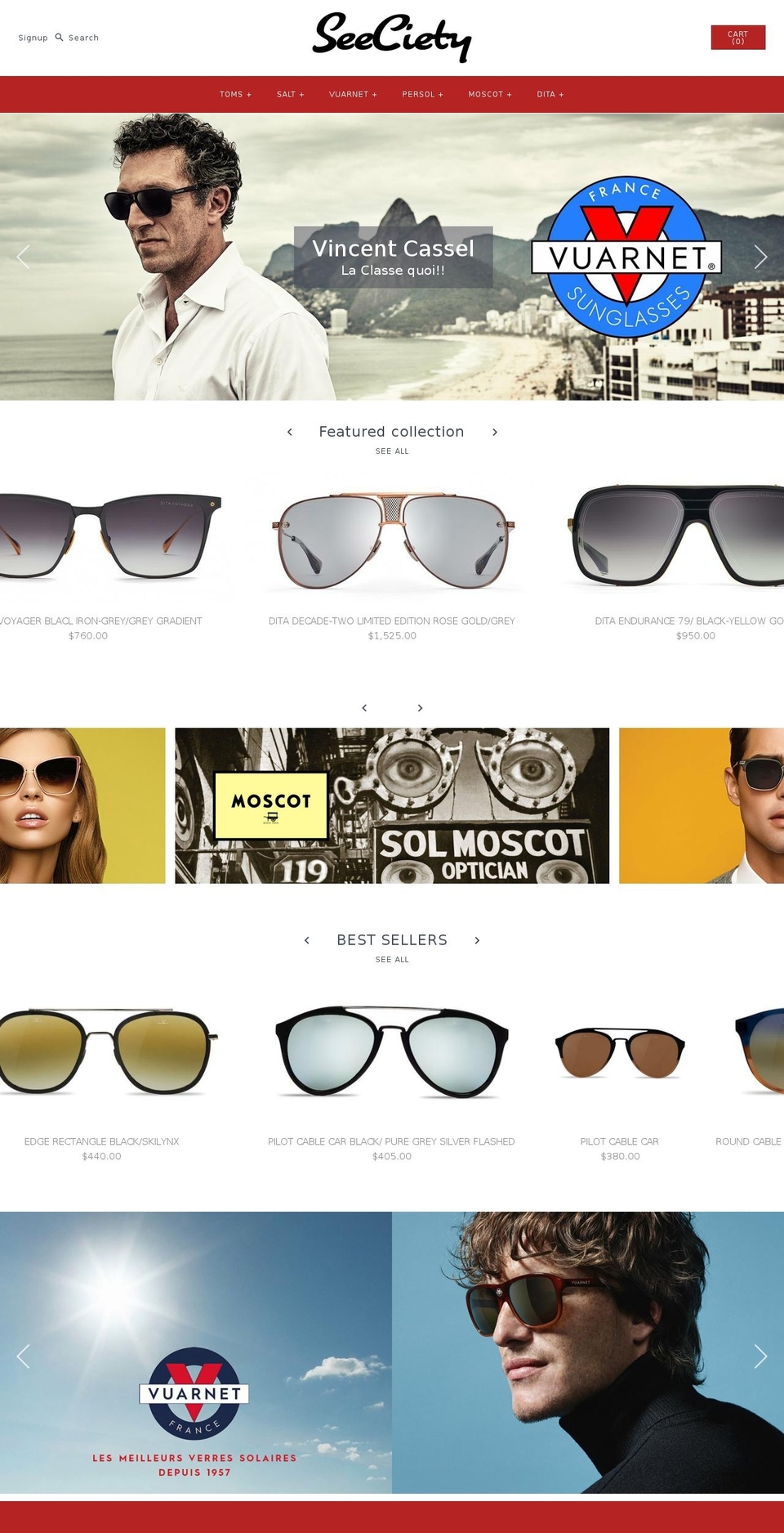 seeciety.com — Shopify storefront screenshot